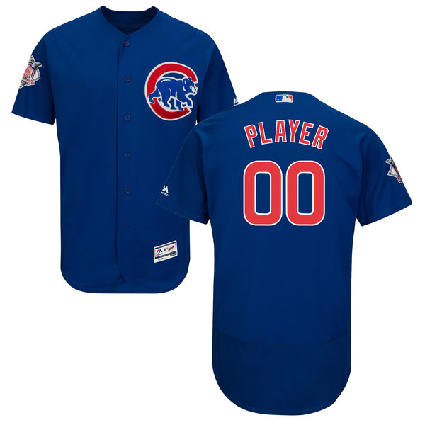 Men's Chicago Cubs Flex Base Custom Jersey MLBC0063